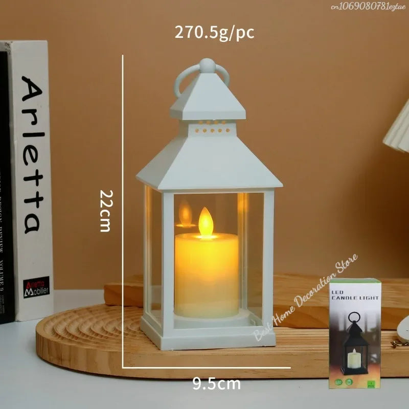 Ramadan Decoration Led Lantern Light Eid Mubarak Lamp