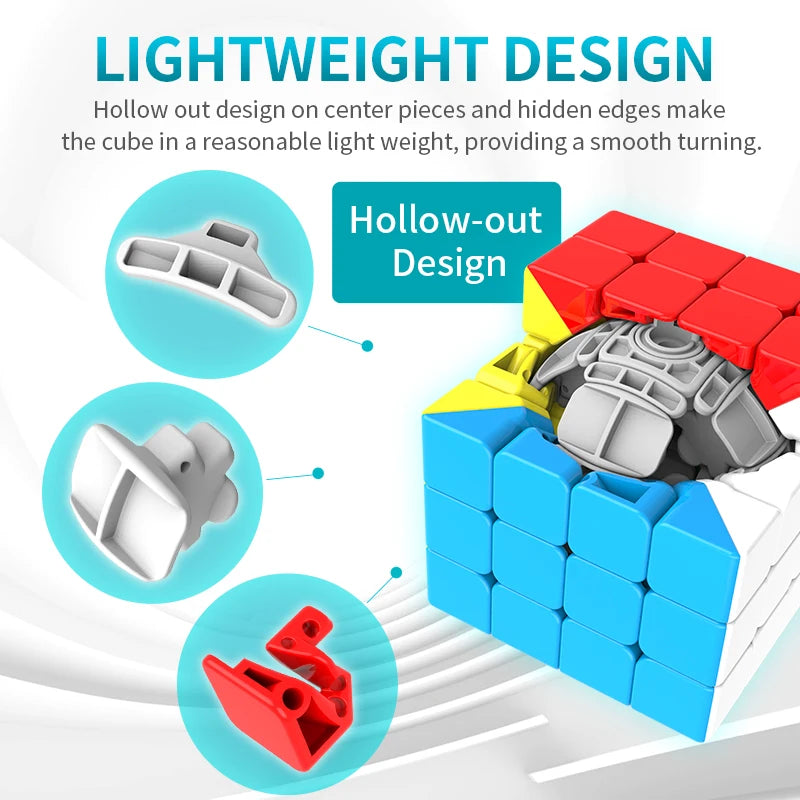Magic Speed Cube Stickerless Professional Fidget Toys