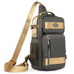 Riding backpack for men, chest bag, casual single shoulder bag, lightweight and large-capacity crossbody bag