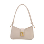 Women's Handbag Shoulder Bag with Adjustable Strap & Buckle Closure.