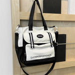 Women's Tote Bag, Large Capacity Daily Handbag, Travel Bucket Shoulder Bag.