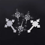 New Religious Jesus Cross Jewelry Craft Pendant, Handmade Pendant Cross Charm Pendant Jewelry Gift