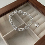 925 Sterling Silver Bracelets for Women Accessories