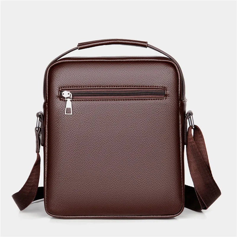 Men Crossbody Shoulder Bags Waterproof Vintage Men Handbags Large Capacity.