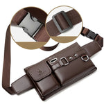 Crossbody Bag Mens Bags Multifunctional Fanny Packs for Men Waist Pack Hip Sack Man Belt Pouch Men's Male Luggage