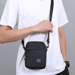 Men's bag suitable for daily use during school. Made of nylon material.