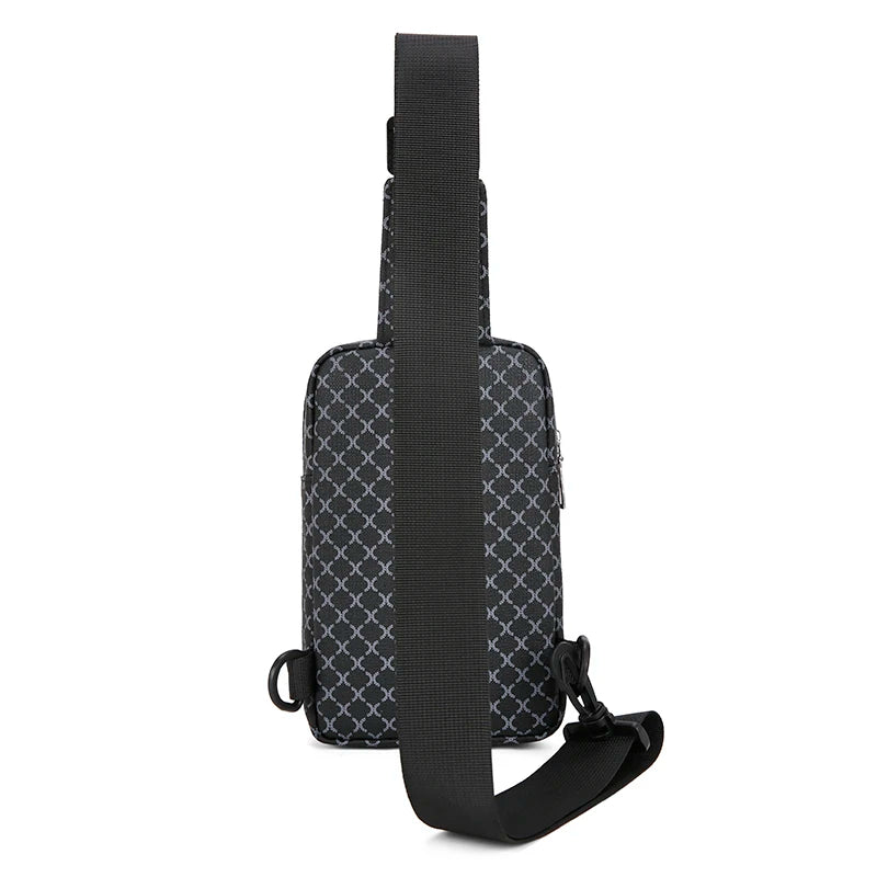 Trendy Cycling Chest Bag for Men Fashion Lightweight Sports Bag for Outdoor Hiking.