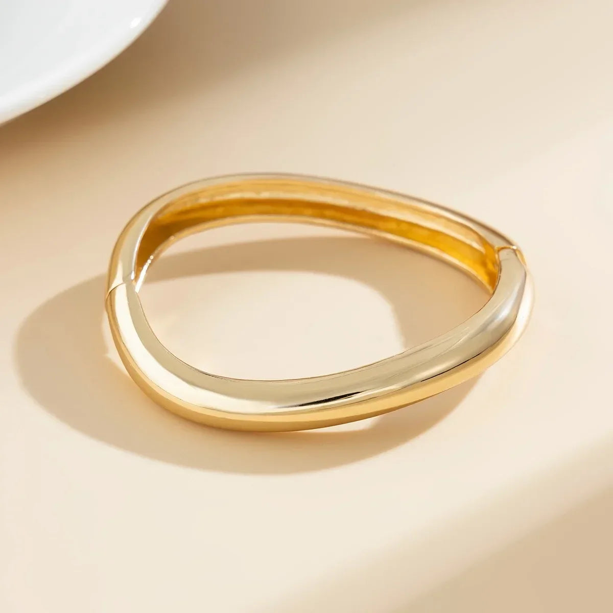 Bracelet for Women Design Sense Fashion Trend Metal Smooth Water Drop Jewelry Sterling Silver 925