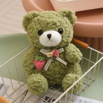 Animal 20CM Rose Soft with Bow Stuffed Animal Bear