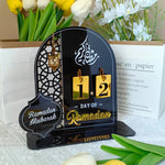 Acrylic Ramadan Countdown Calendar with Base