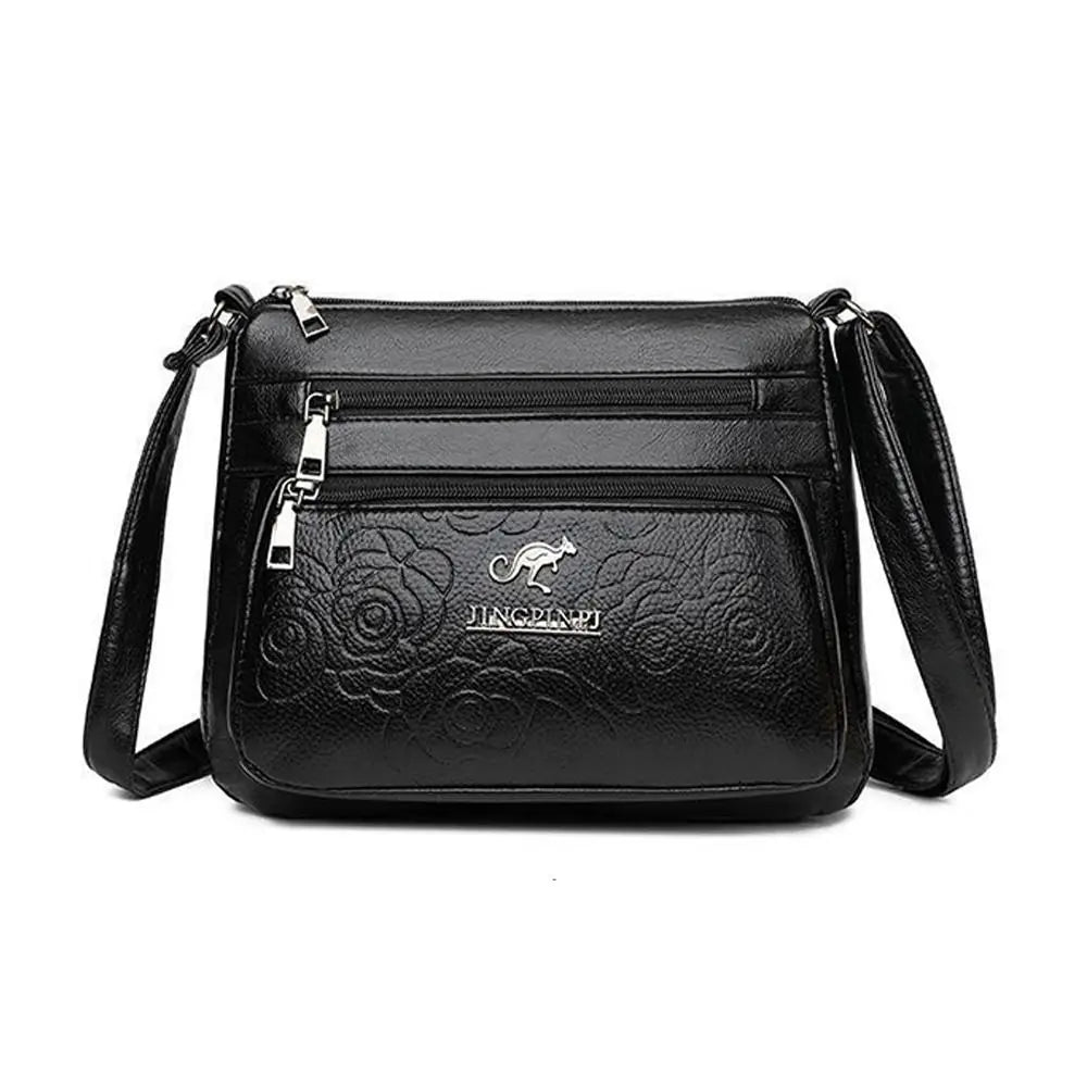 Women's Bag Middle-aged Mother's Fashion Multi-layer Bag