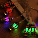 Ramadan Eid String Light 20 LEDs Mubarak Decorations Lantern