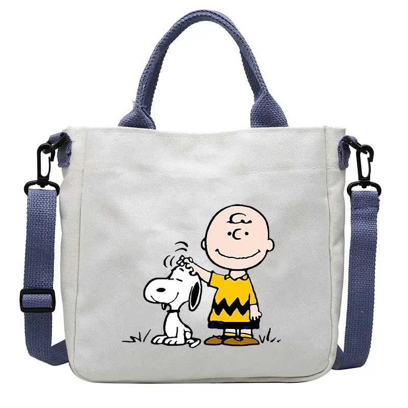 Snoopy Handbag Cartoon Children's Shoulder Bag Boys Girls.