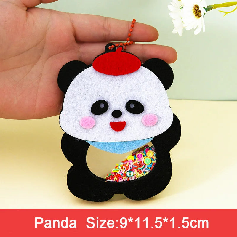 Animal Shake Pendant Art Craft Kits for Kids