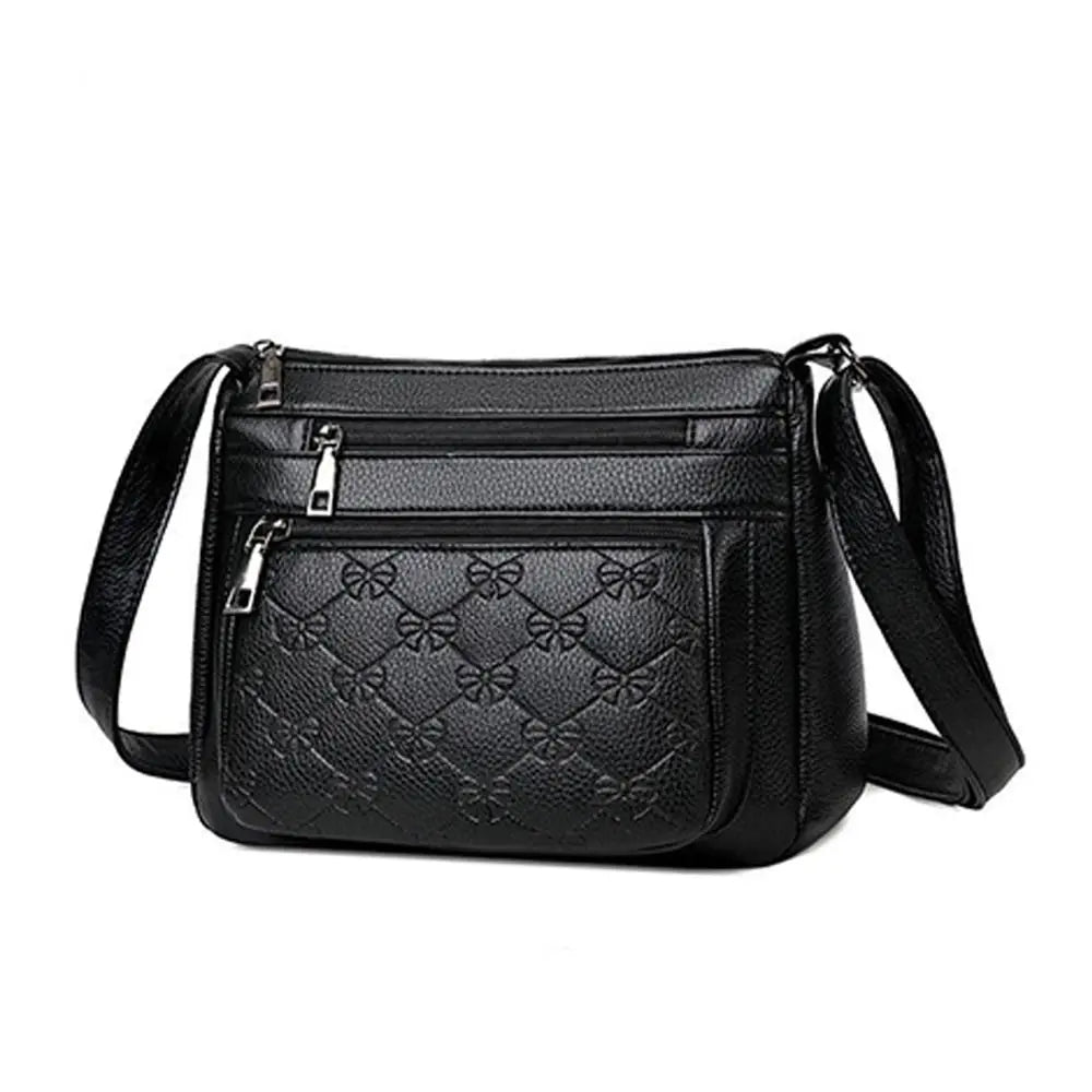 Women's Bag Middle-aged Mother's Fashion Multi-layer Bag