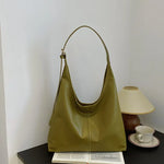 New Tote bag hand bill of lading shoulder women's bag retro simple large bag Tote bag.