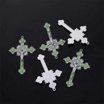 New Religious Jesus Cross Jewelry Craft Pendant, Handmade Pendant Cross Charm Pendant Jewelry Gift