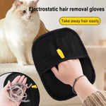 Pet Hair Removal Tool Reusable Static Gloves, Double-Sided Grooming Gloves for Pets, Removes Pet Fur Hair for Carpets
