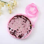 Decorative Kids Tote Bag Heart/Round Shape Shoulder HandBags Kids Coin Purse Bag.