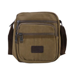 Men's Shoulder Bag Business Leisure Large Capacity Portable Handbag Zipper Multi Layer Waterproof Crossbody Bags
