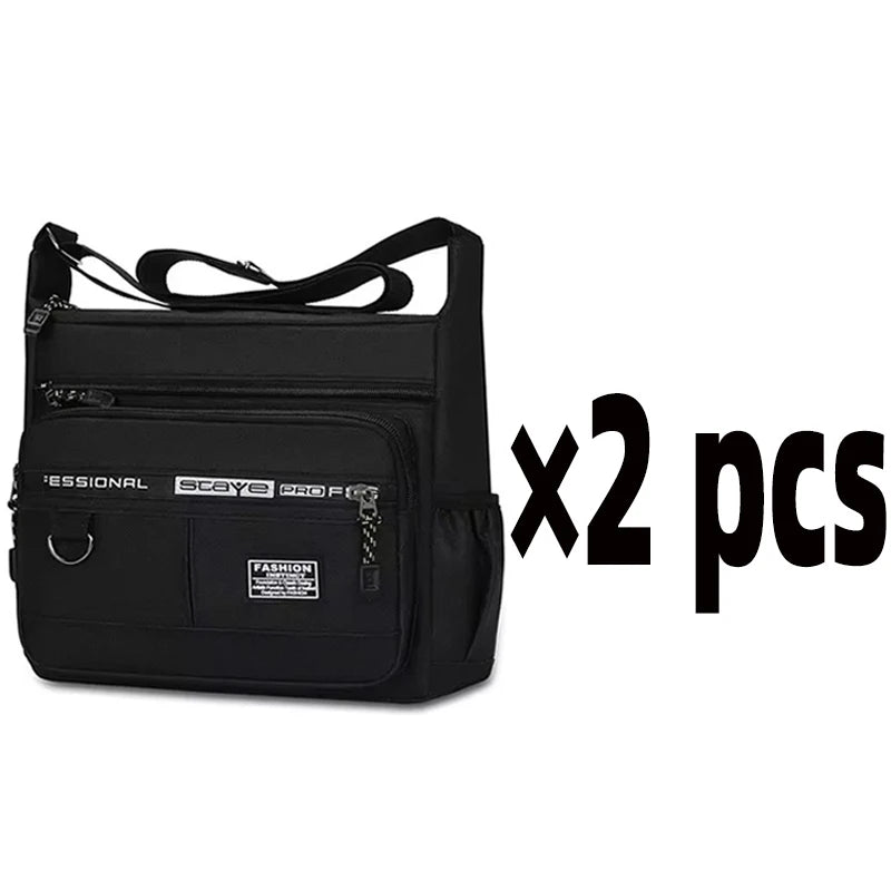 Men Single Shoulder Fashion Collect Storage bag.