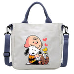 Snoopy Handbag Cartoon Children's Shoulder Bag Boys Girls.