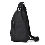 Men's casual messenger bag-multifunctional chest bag.