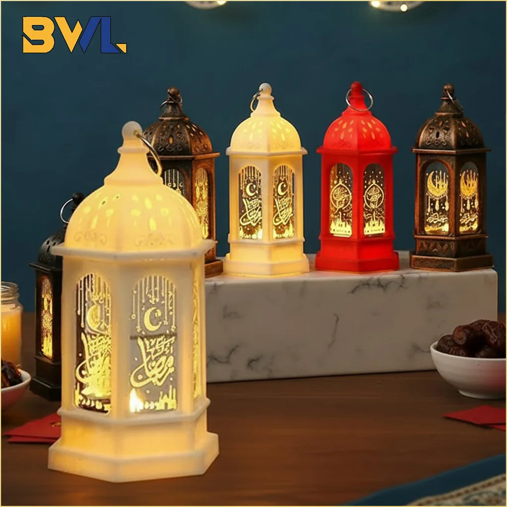 1-10PCS 2026 Ramadan Middle Eastern Vintage Castle Lantern