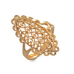 Rings for Women Gold Color Fashion Jewelry Rings Woman Girl, Arab Jewelry Symbol of Wealth