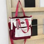 Women's Tote Bag, Large Capacity Daily Handbag, Travel Bucket Shoulder Bag.