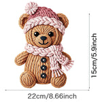XOXO Valentine Bear Heat Transfer DIY Love Valentine's Day