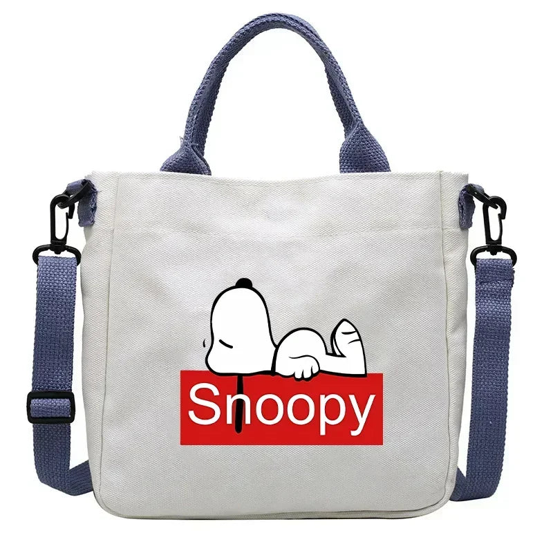 Snoopy Handbag Cartoon Children's Shoulder Bag Boys Girls.