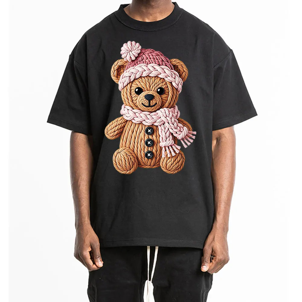 XOXO Valentine Bear Heat Transfer DIY Love Valentine's Day
