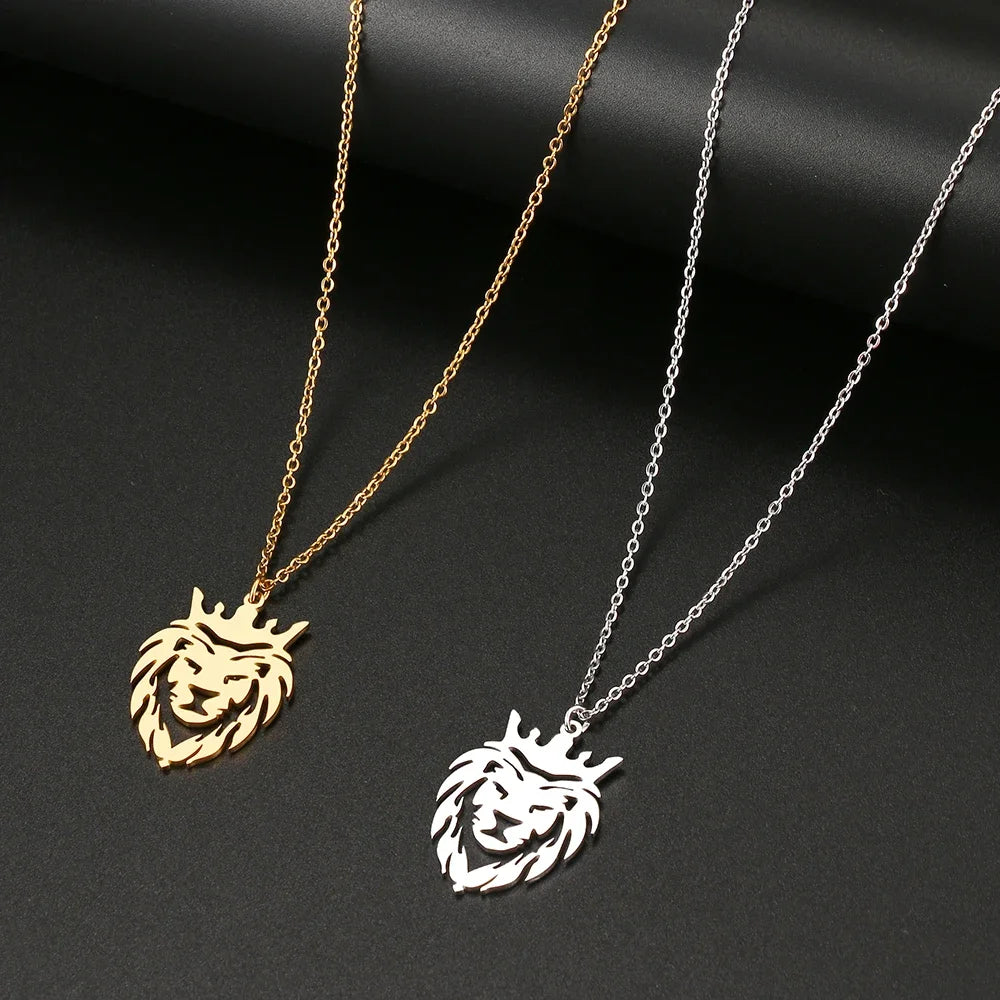 Stainless Steel Necklace For Women Maple Leaf Choker Pendant Chain Engagement Jewelry korean Fashion