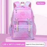 Kids Backpack for Girls School Bags for Middle School Students Waterproof Large Capacity Book Bag.
