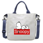 Snoopy Handbag Cartoon Children's Shoulder Bag Boys Girls.
