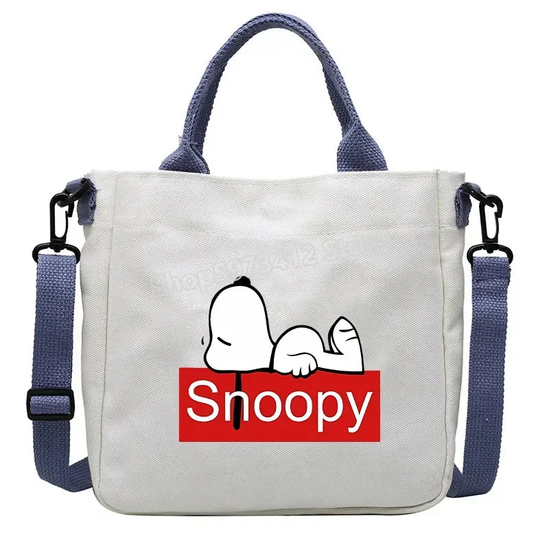 Snoopy Handbag Cartoon Children's Shoulder Bag Boys Girls.