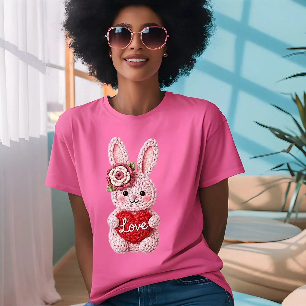 XOXO Valentine Bear Heat Transfer DIY Love Valentine's Day