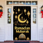 Eid Mubarak Decoration 2026 Hanging Flag Ramadan For Home Door Islamic Muslim Party Decor Ramadan Kareem Banner Eid Al-Fitr Gift