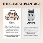 Cute Dog Backpack Carrier - Ideal for Small to Medium Pets