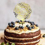2026 Ramadan Eid Mubarak Gold Acrylic Cake Topper Set Muslim Ramadan Holiday Party Cake Decorations Party Home Decoration