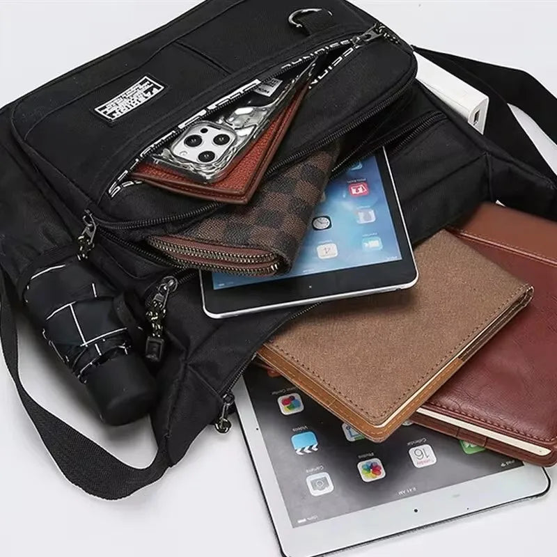 Men Single Shoulder Fashion Collect Storage bag.