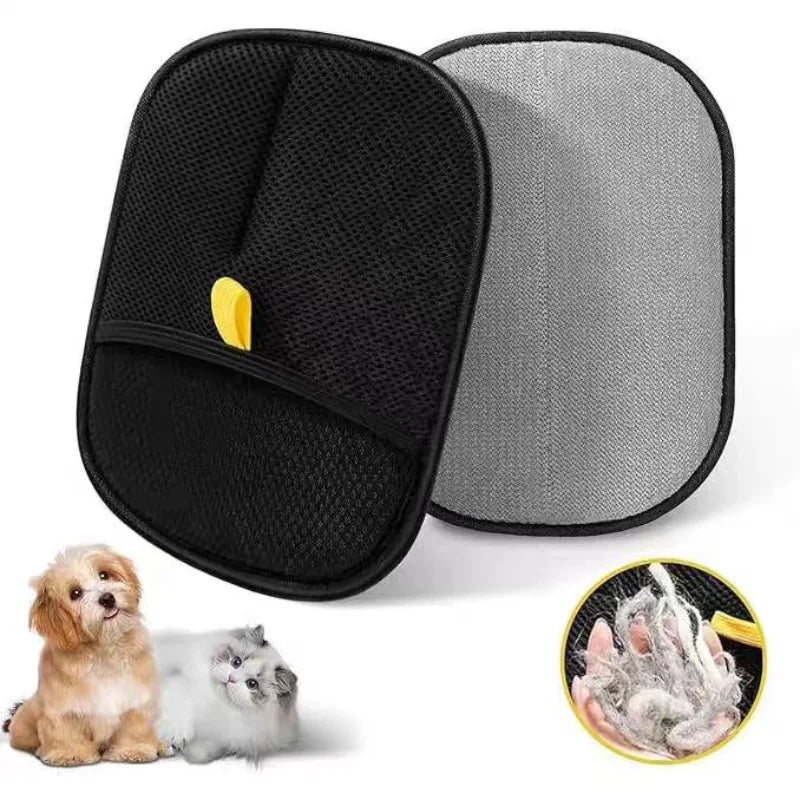 Pet Hair Cleaning And Collection Gloves Double-sided Multi-functional Beauty Glove Tool