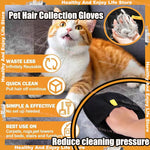 Pet Hair Cleaning And Collection Gloves Double-sided Multi-functional Beauty Glove Tool