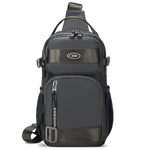 Riding backpack for men, chest bag, casual single shoulder bag, lightweight and large-capacity crossbody bag
