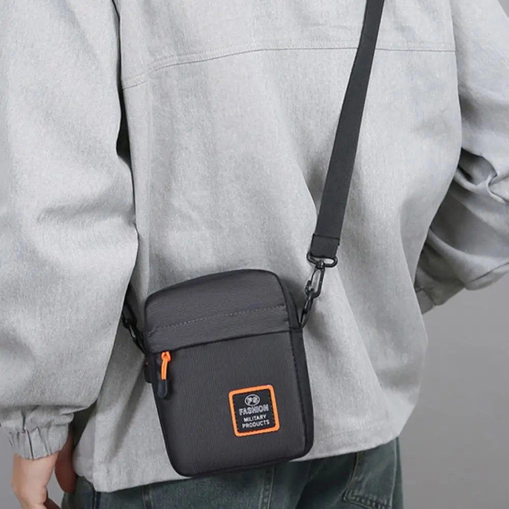 Men's Business Shoulder Bag Casual Man's Messenger Durable Waterproof Oxford Cloth Bag.