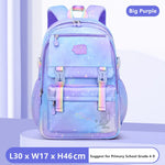 Kids Backpack for Girls School Bags for Middle School Students Waterproof Large Capacity Book Bag.