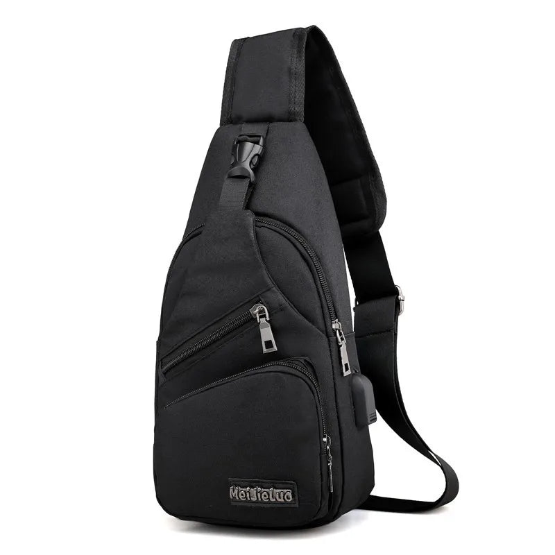 Fashion Casual Crossbody Bag Small Men's Shoulder Bag.