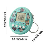 Electronic Pets Game Toys Virtual Tamagotchi in Russian Original German Spanish Polish Digital Animals Toys For Kids