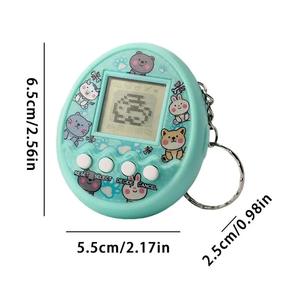 Electronic Pets Game Toys Virtual Tamagotchi in Russian Original German Spanish Polish Digital Animals Toys For Kids